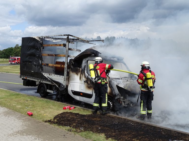 FK2 – Brennt LKW